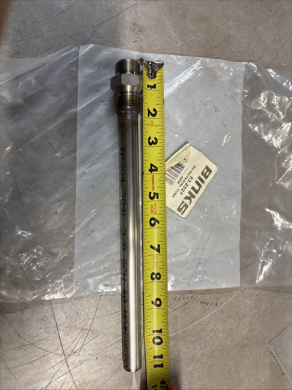 Binks 83-2527  MATERIAL PICK-UP TUBE ASSEMBLY for Spray Gun