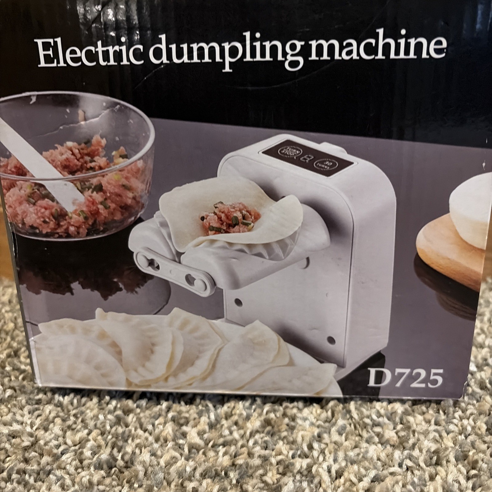 Dumpling Maker Machine D725, Household Pressing Maker D725 Automatic Electric.