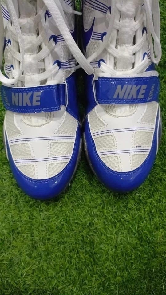 Nike Hyper KO White & Blue Boxing Shoes for Men in All Sizes