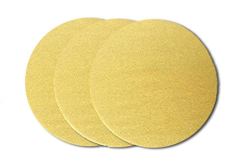 3" Hook and Loop Gold Sanding Discs
