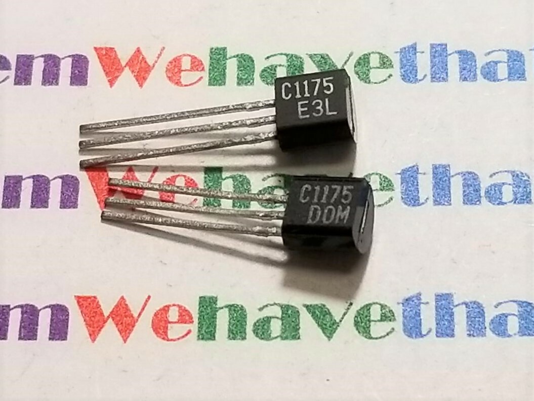 2SC1175  / C1175 / TRANSISTOR / TO92 / 2 PIECES  (qzty)