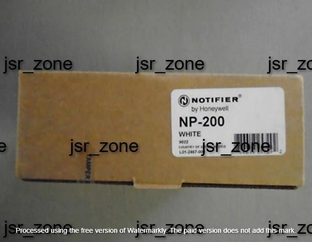 NOTIFIER NP-200 ADDRESSABLE PHOTOELECTRIC SMOKE DETECTOR