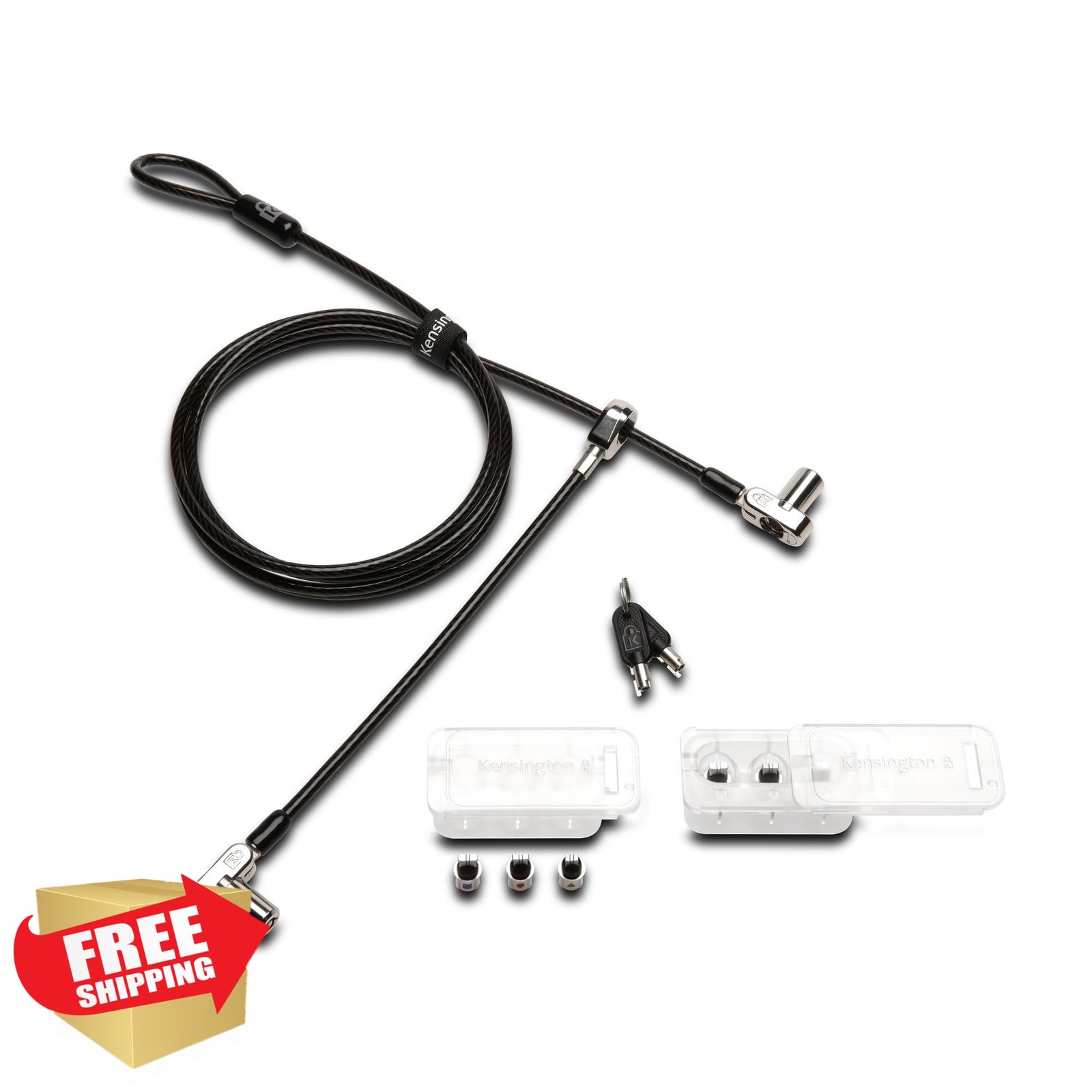 Kensington Universal 3-in-1 Keyed Cable Lock