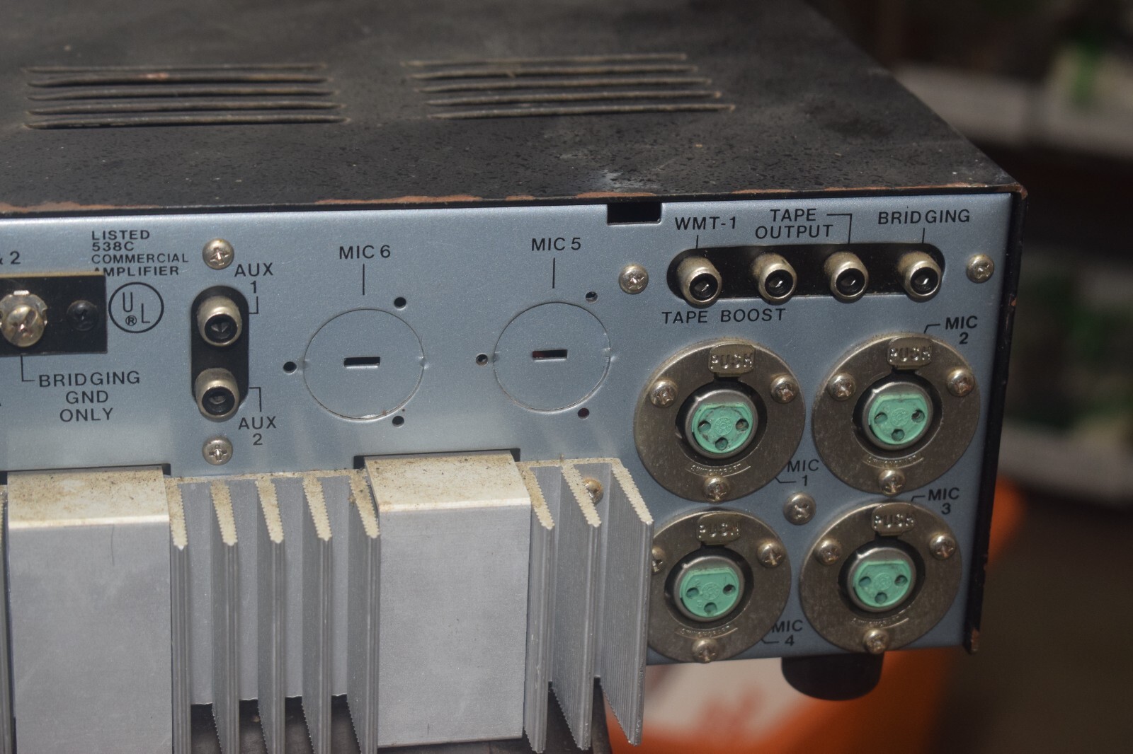 Bogen CT-100B Microphone Mixer /Amplifier - Tested and Working = 100 Watt