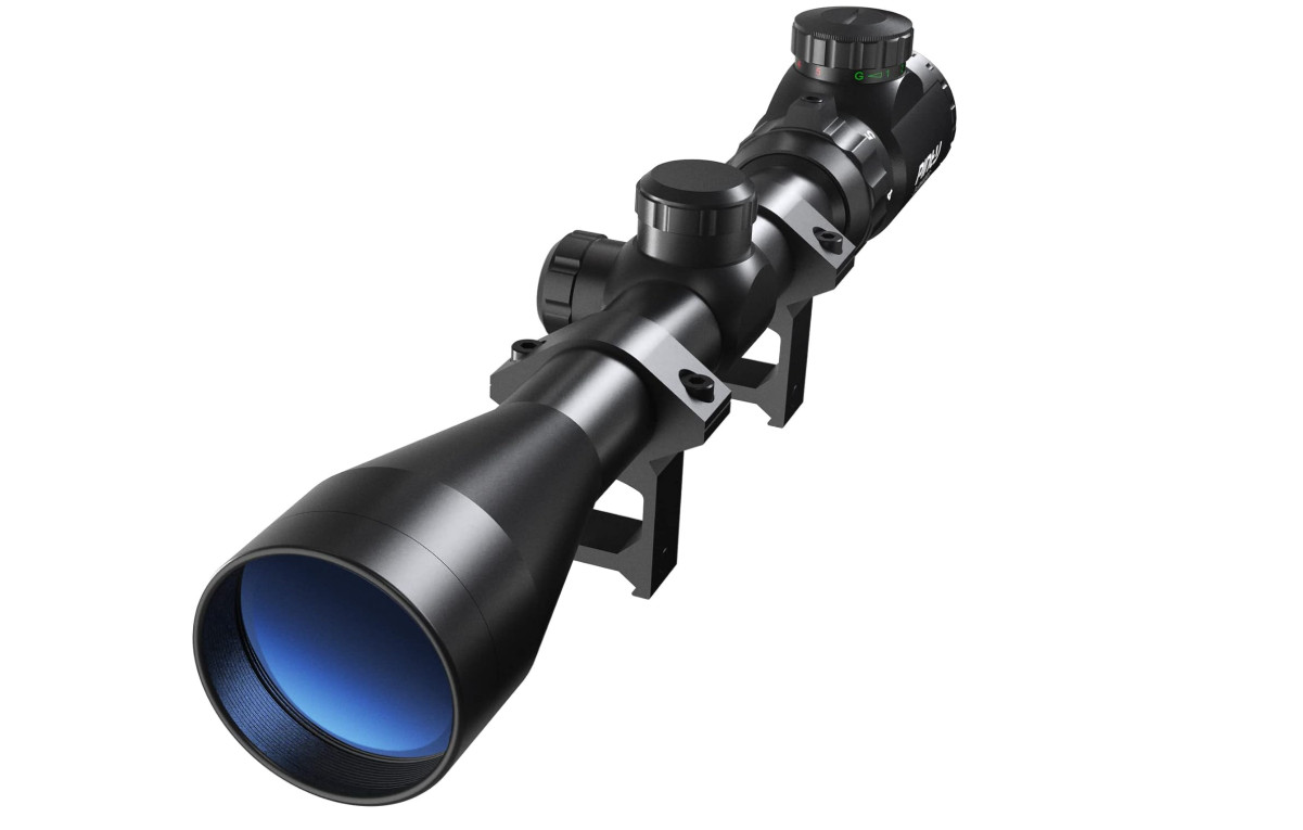 Air Rifle Scope Night Vision Airsoft Sniper Pellet Gun BB Blue Reticle 3-9x40 US