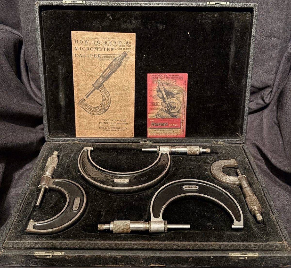 Starrett Outside Micrometer Set No. 226