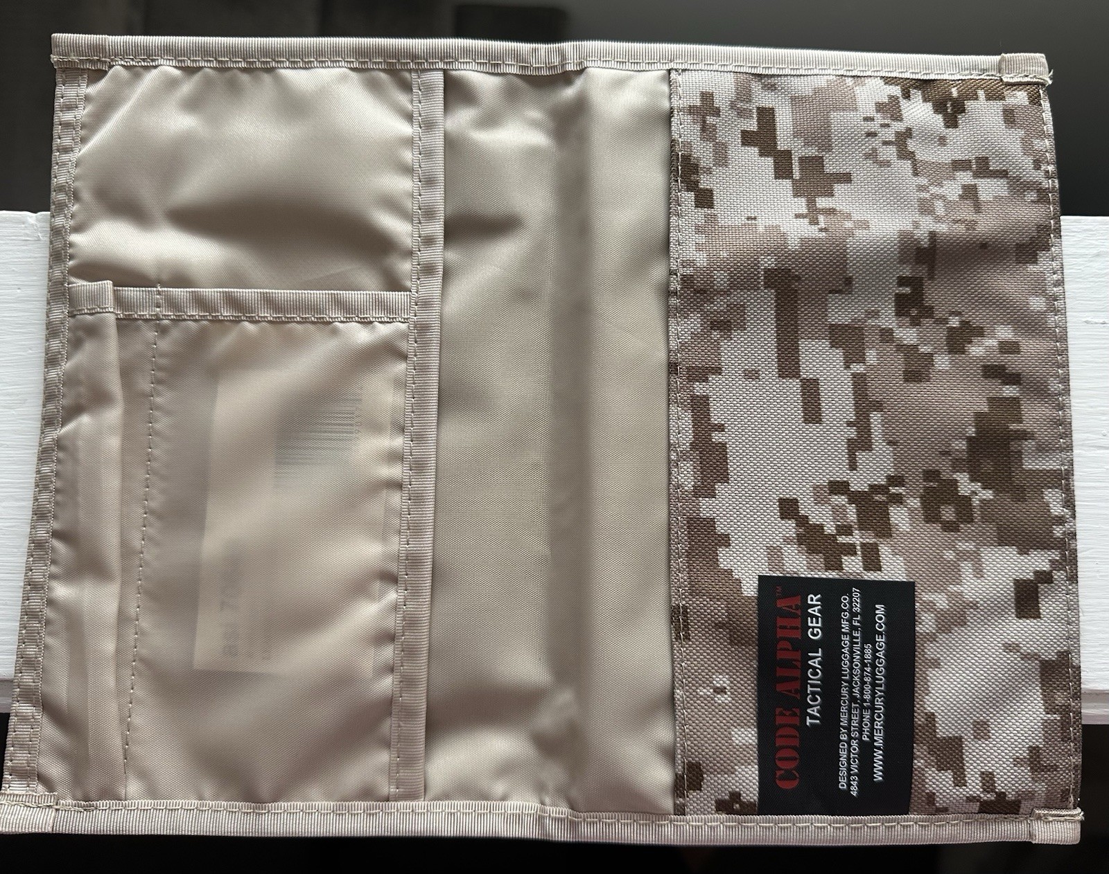 Code Alpha Tactical Gear Leadership Book Cover Camo