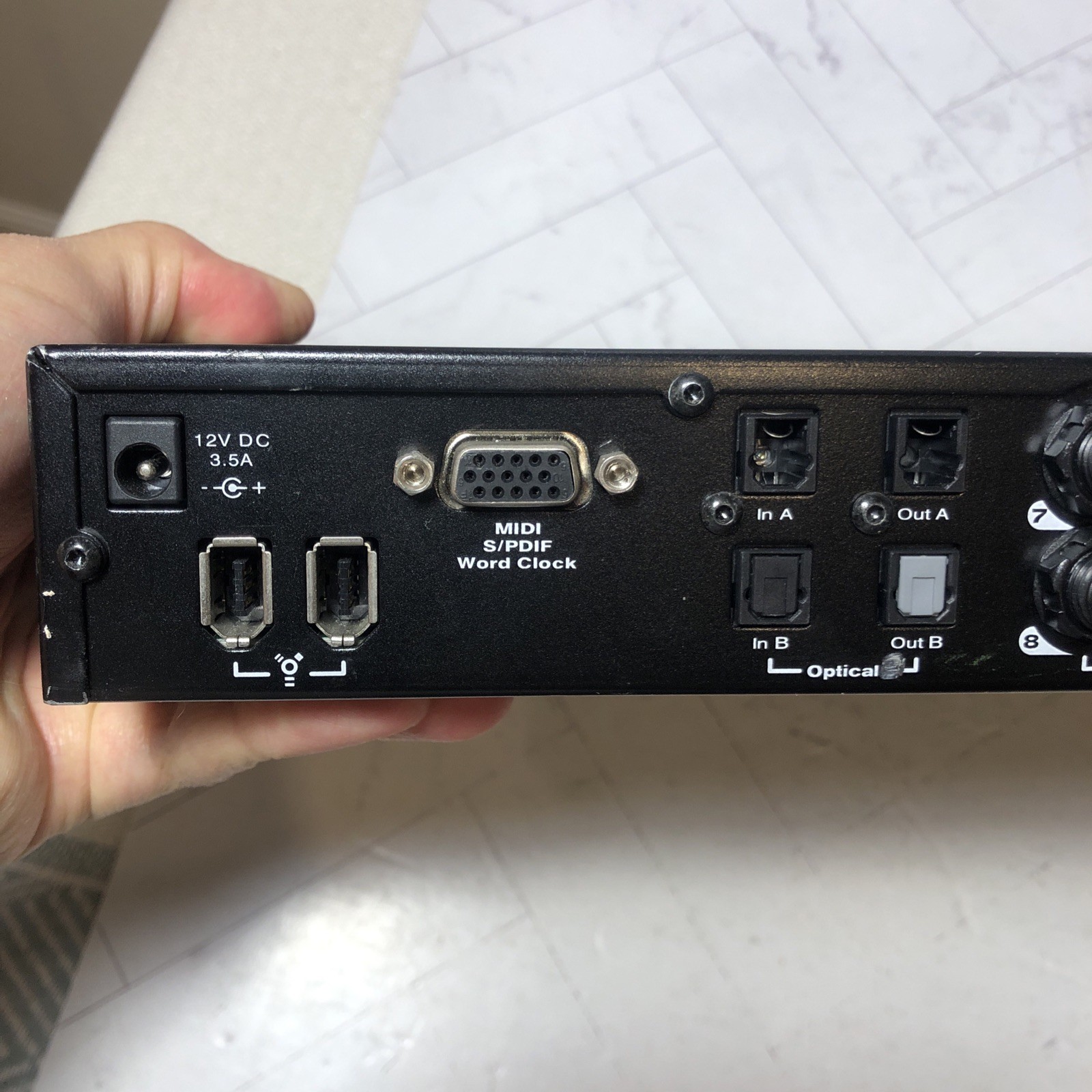 M-Audio ProFire 2626 24 Bit 192 Hz Firewire Audio Recording Interface UNTESTED