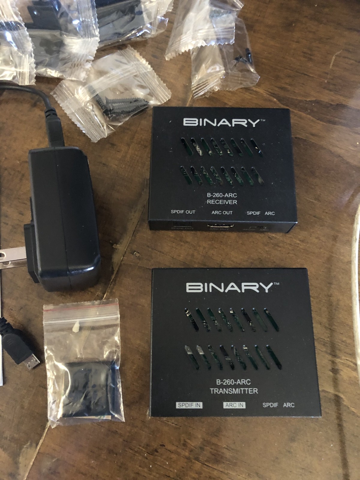 Binary B-260-ARC ARC/SPDIF Extender, Incomplete open box