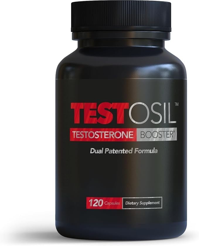 Testosil Testosterone Booster Supplement for Men – 120 Capsules