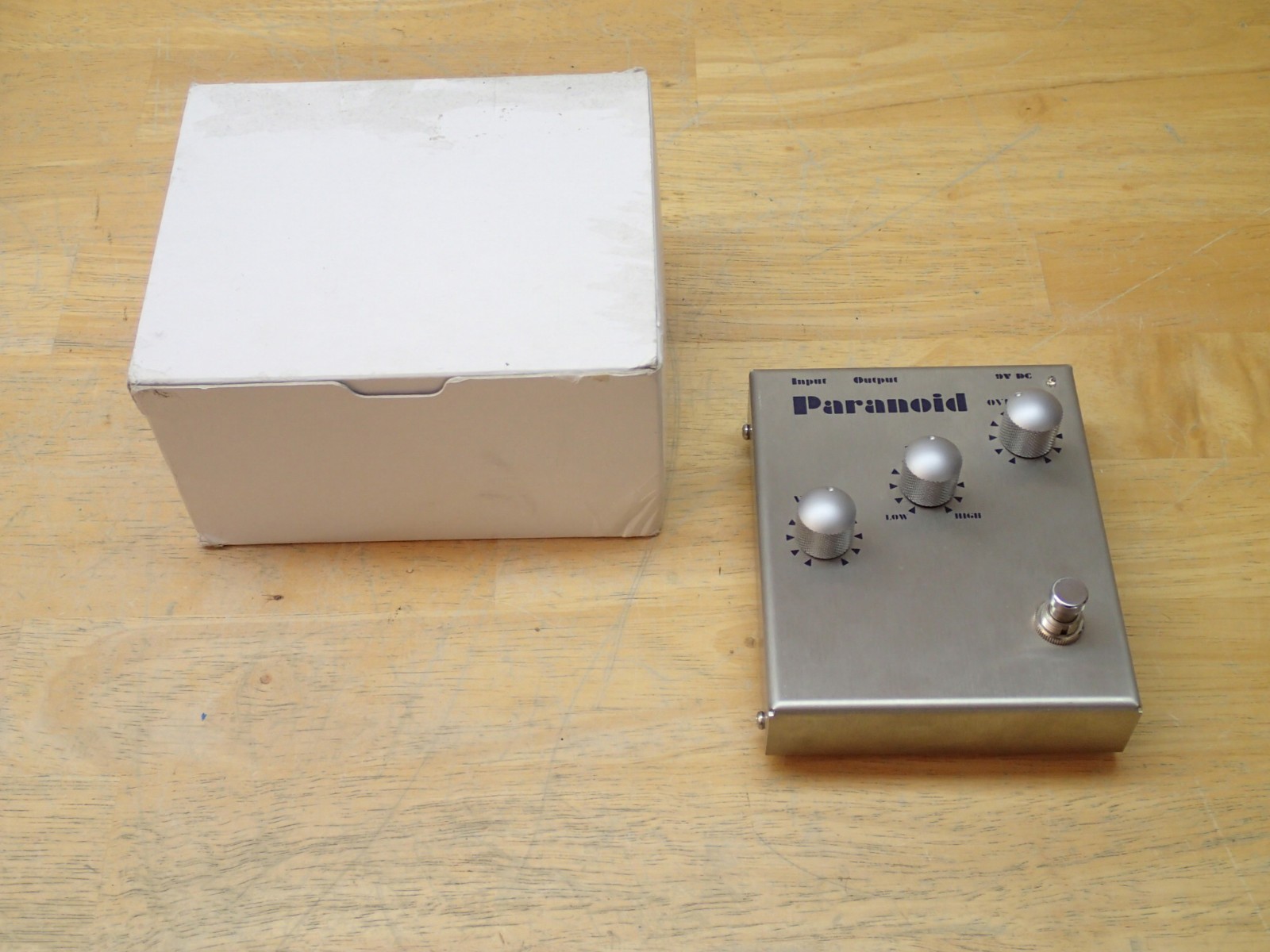 Musician Sound Design PD-1 Paranoid Distortion Fuzz Effect Pedal Germany Nice