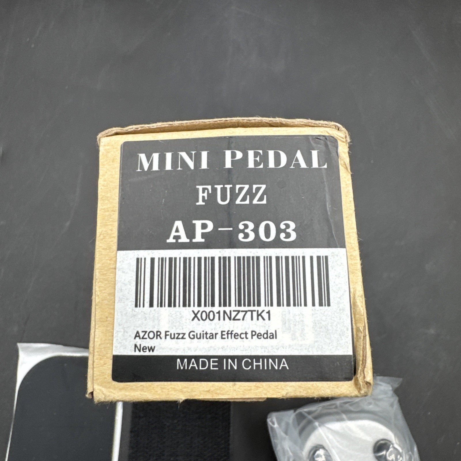 New AZOR Delay Fuzz Guitar Effect Mini Pedal AP-303