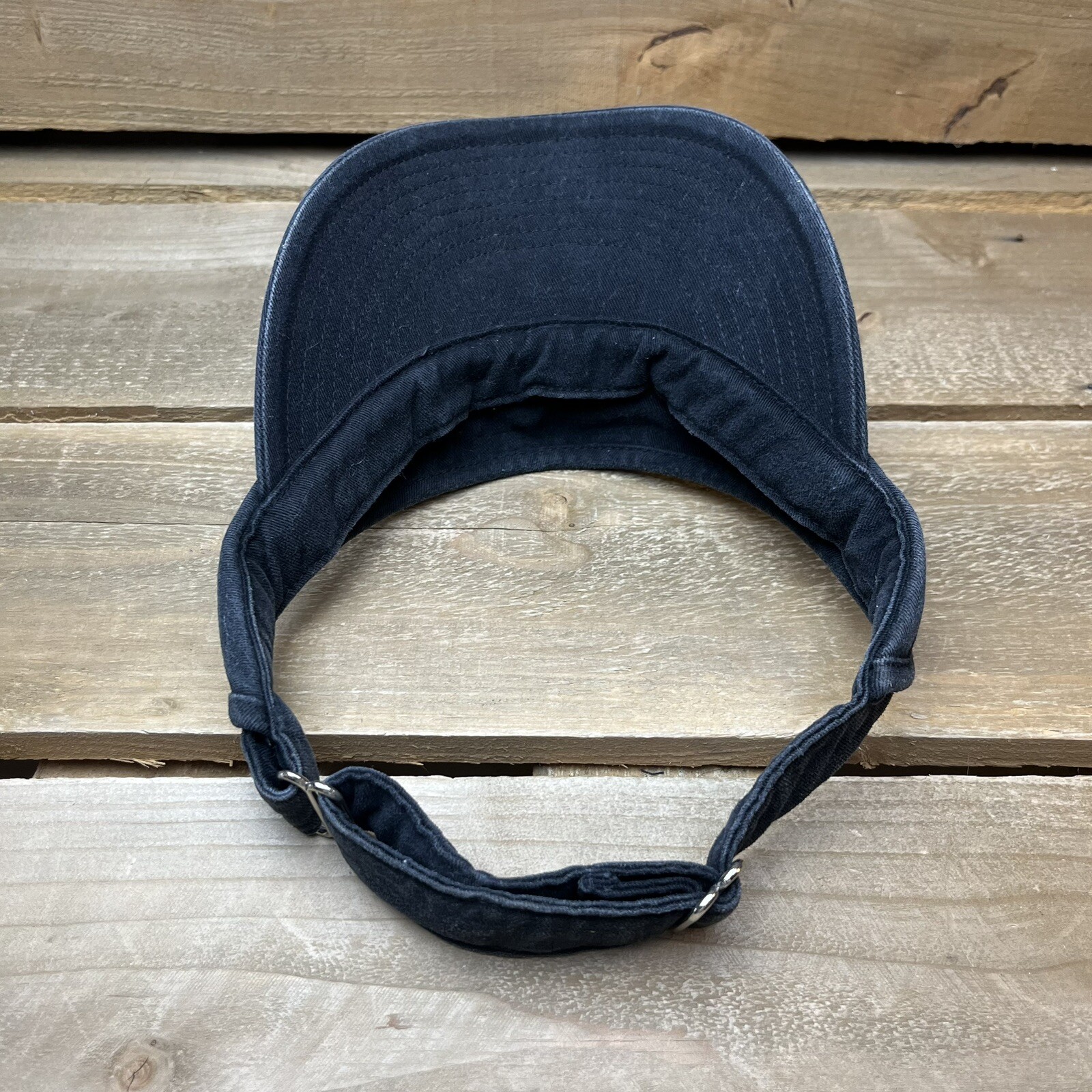 Vintage Pattana Golf Resort Asian Travel Black Adjustable Visor
