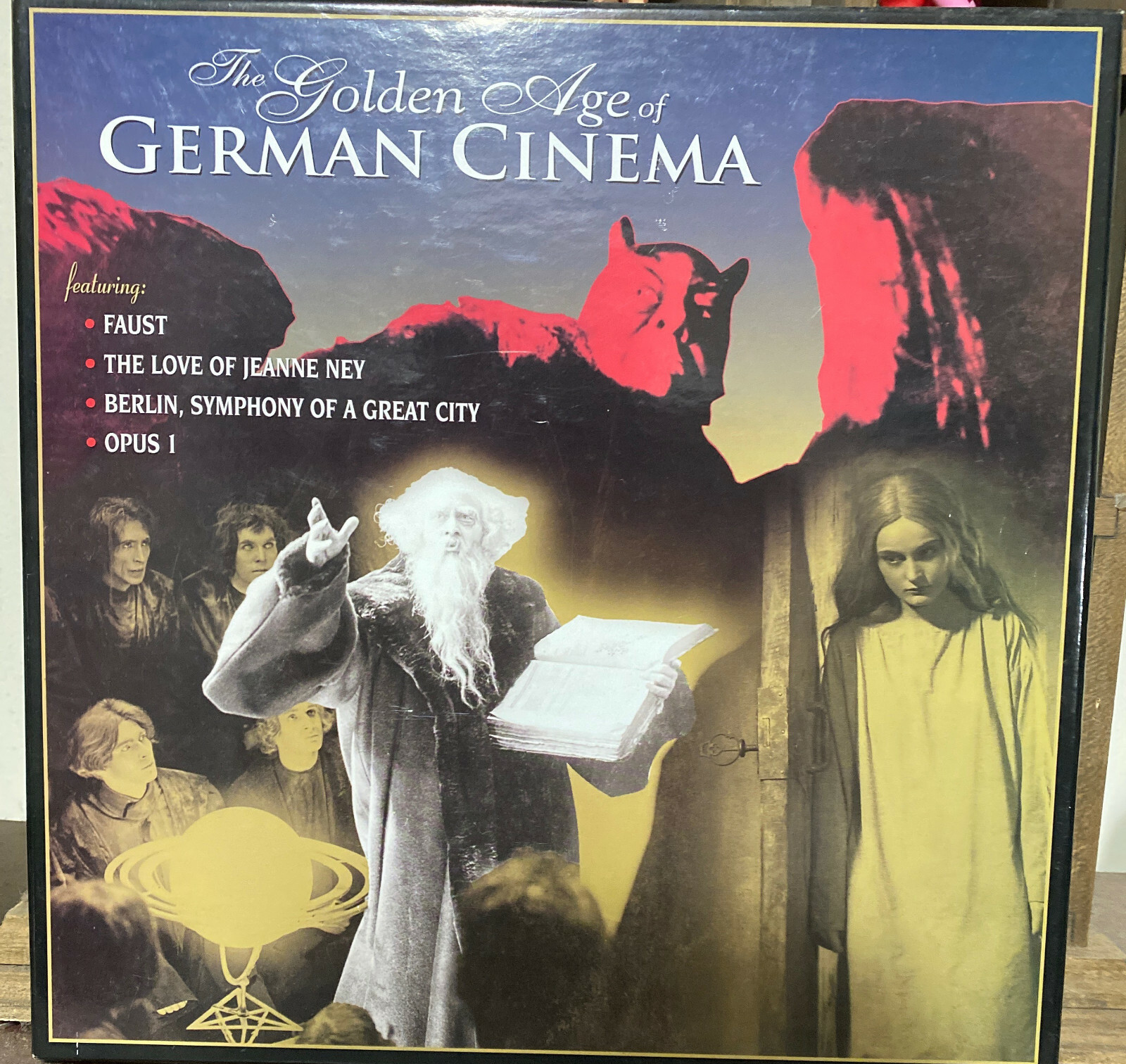 Golden Age Of German Cinema Laserdisc Murnau Pabst Ruttman