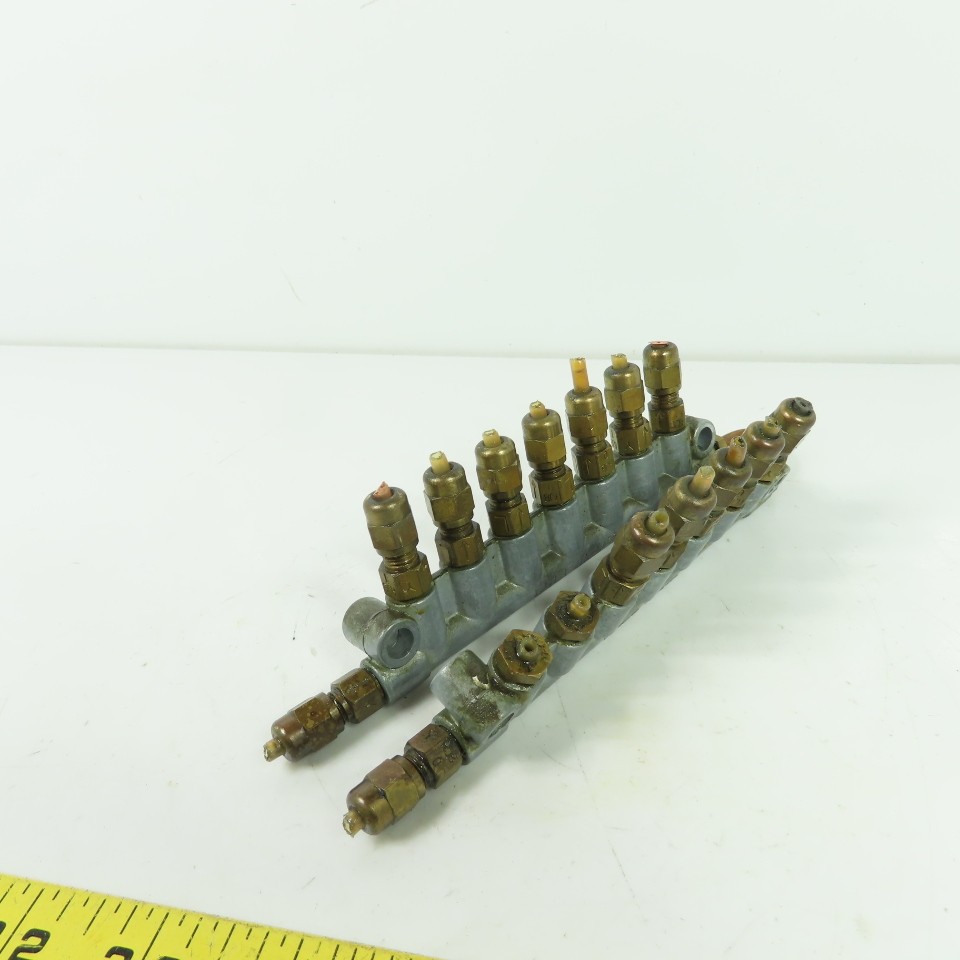 14-Port Lubrication Distribution Manifold