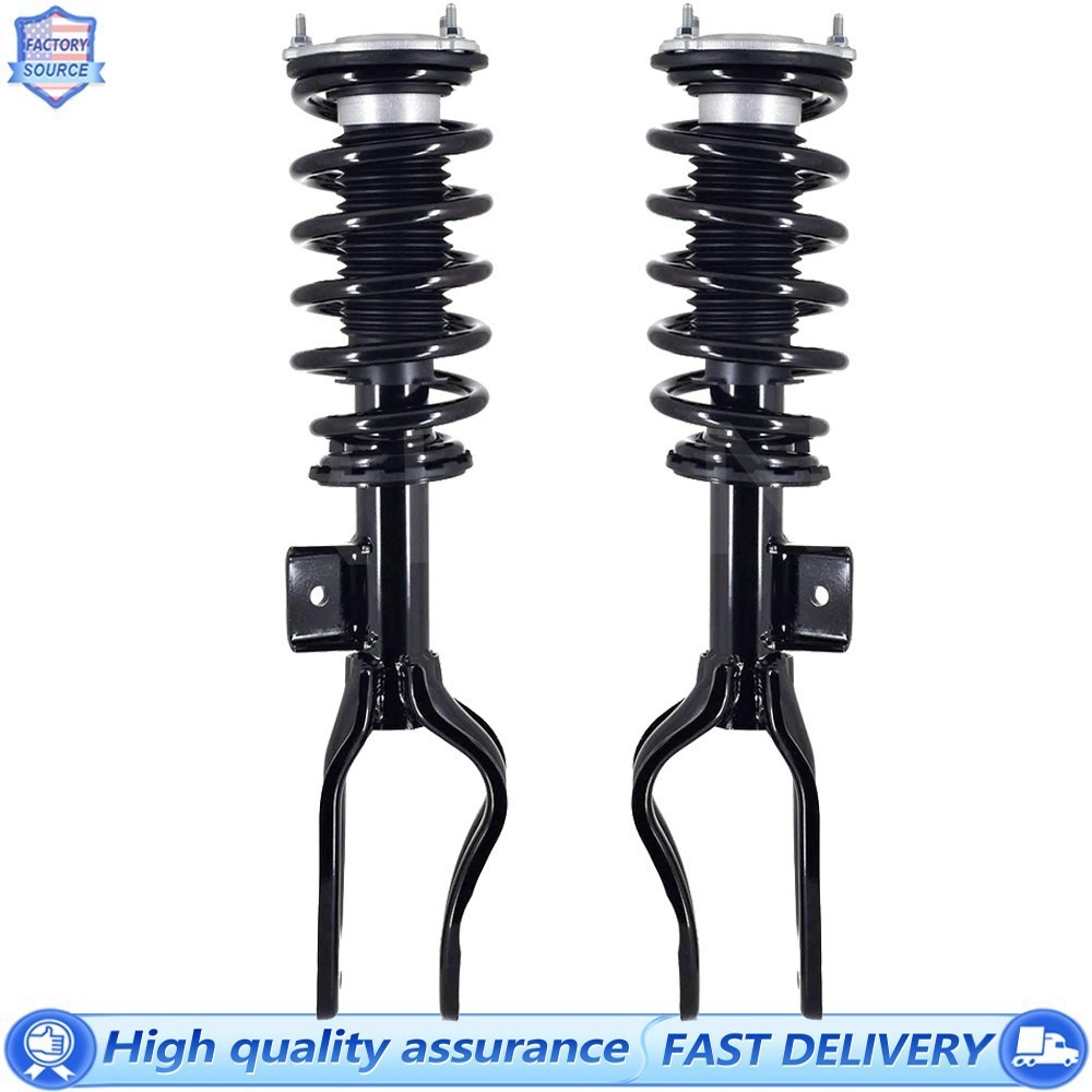 2X Front Shock Struts Assembly Fit Tesla Model 3 M3 5YJ3 Model Y 5YJY AWD 2017-