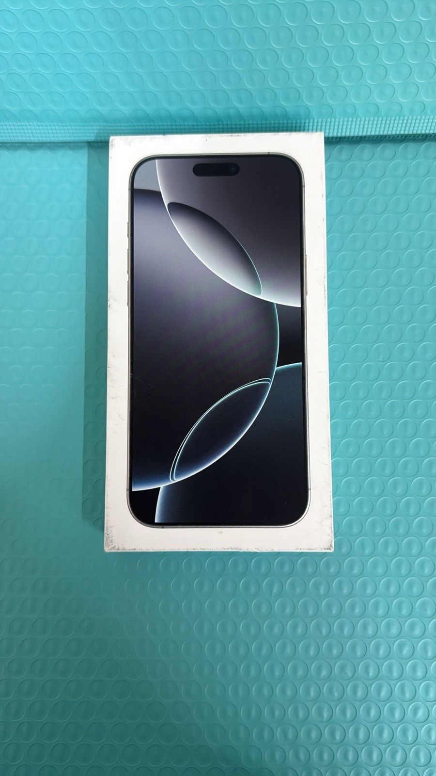 Original Apple Empty Box With Manual For  iPhone 16 Pro Max White Titanium