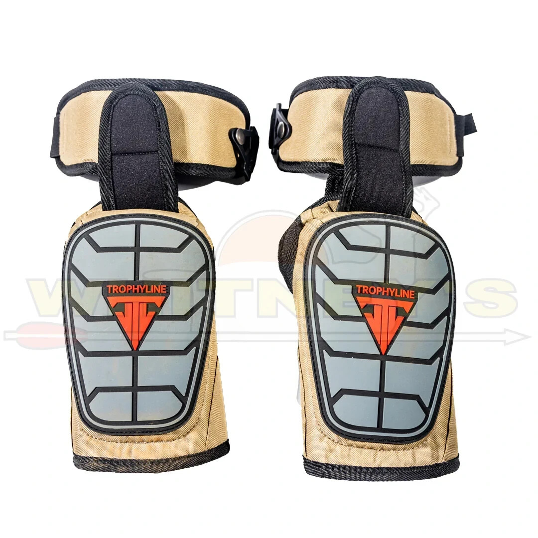 Trophyline Deluxe Knee Pads - Tan - DLX-KP-24