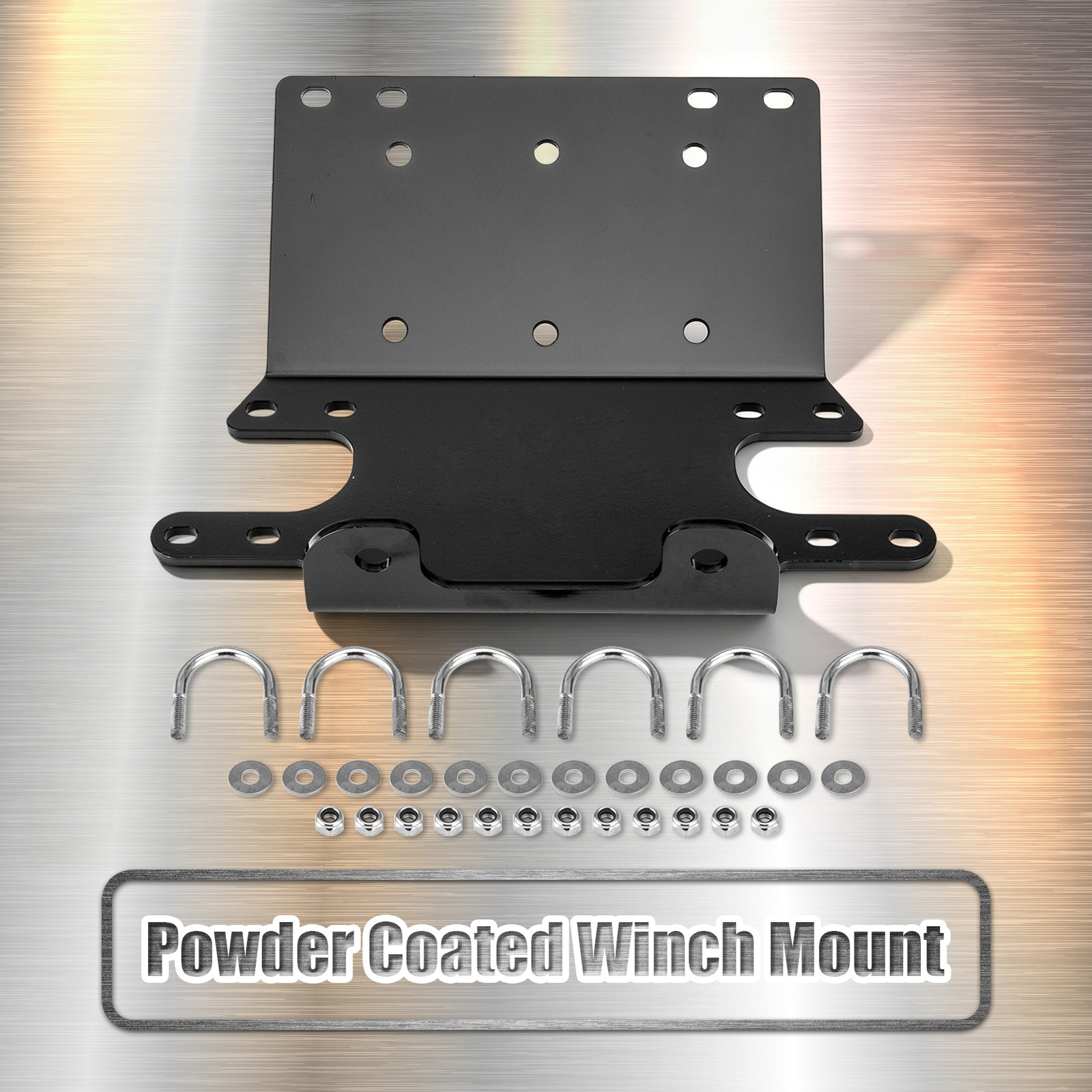 Heavy-Duty Steel Winch Mounting Bracket Fits Honda Foreman TRX400(FM*FW) 1995-03