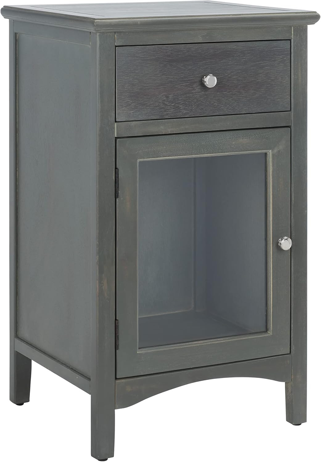 SAFAVIEH American Homes Collection Ziva French Grey End Table