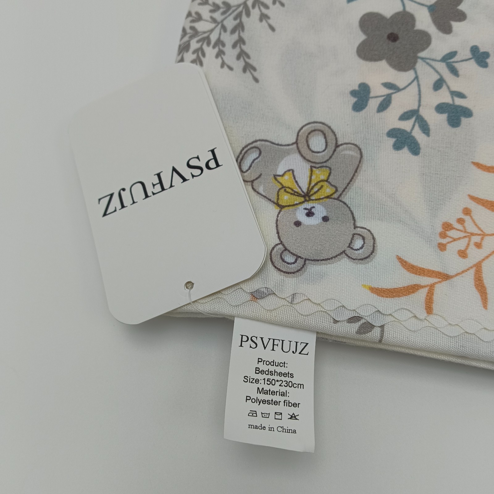 PSVFUJZ Bedsheets Easy-to-clean rectangular polyester bed sheets, 150x230 cm