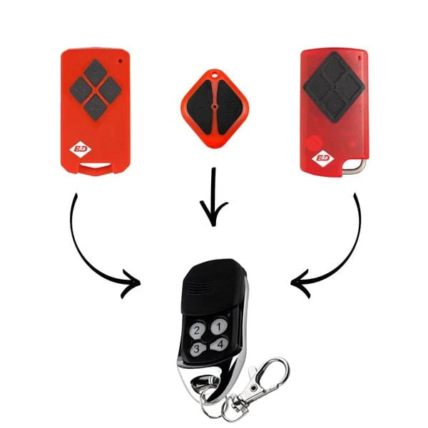B&D PTX5 PTX-5 Tritran Tri Tran Garage Door BND TB5 BD4 BD2 Remote Replacement