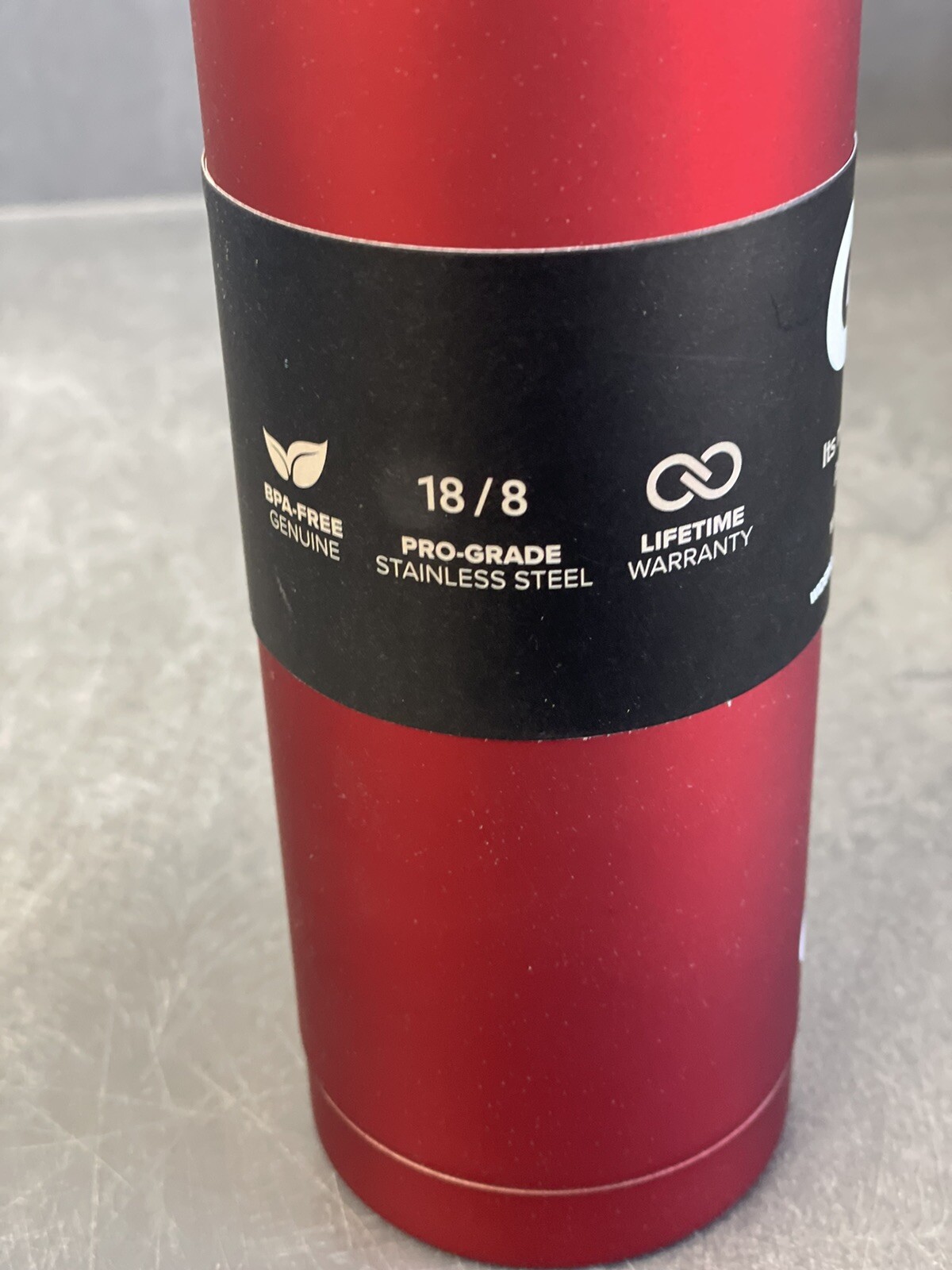 GEO Bottle 500ML (17oz) Red/BTSS17SBRD