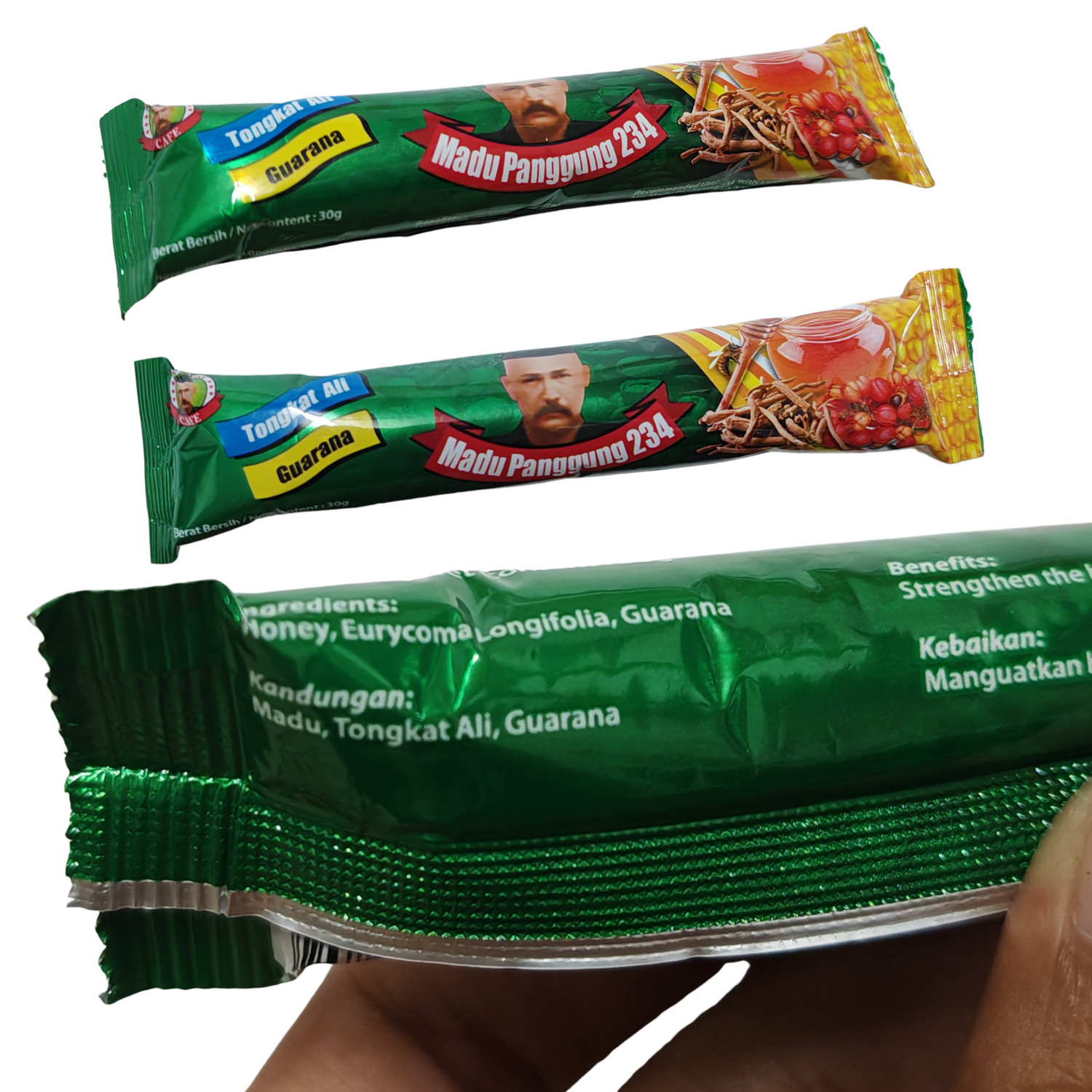 20 Sachets Instant Honey Al Ambiak 234 Strong Men's Nourishment Body - Free Ship
