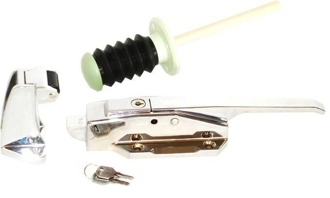 COMPLETE DOOR LATCH SET WITH INSIDE RELEASE & KEYS