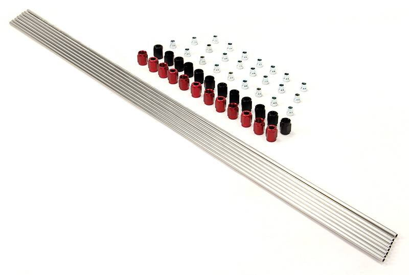 00-28030-6 Nitrous Outlet 6 Cylinder Fogger Plumbing Hardline Kit Tube Stainless