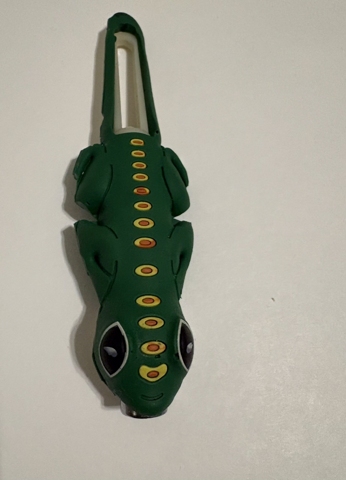 Green GEICO Gecko Tire Pressure Gauge