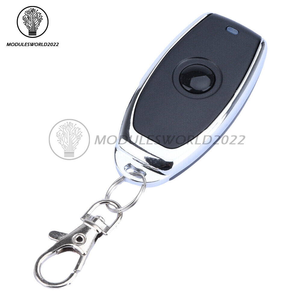 433MHz DC12V Relay 1CH 2CH Wireless RF Door Remote Control Switch Transmitter