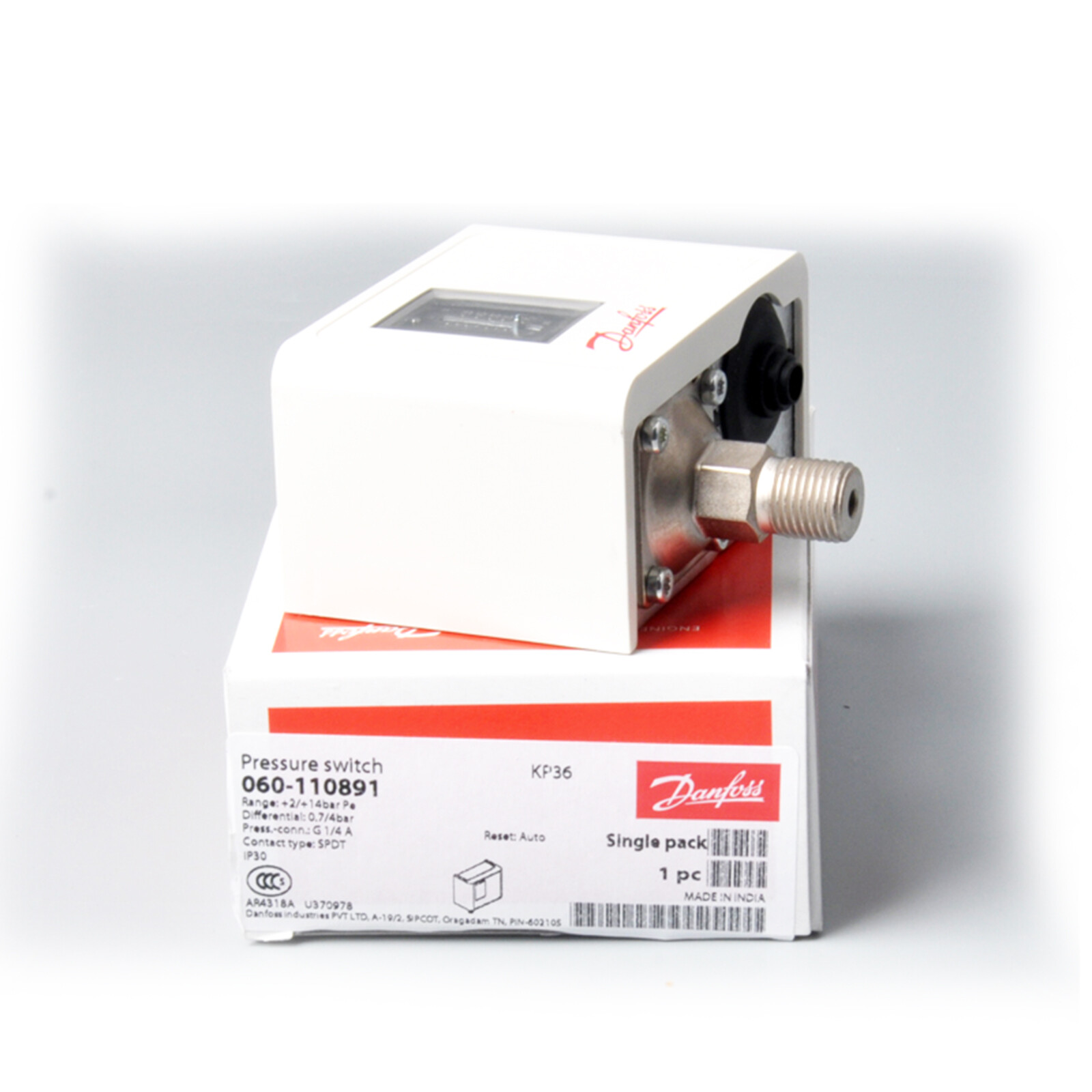 DANFOSS KP35 060-113391 Pressure Control New