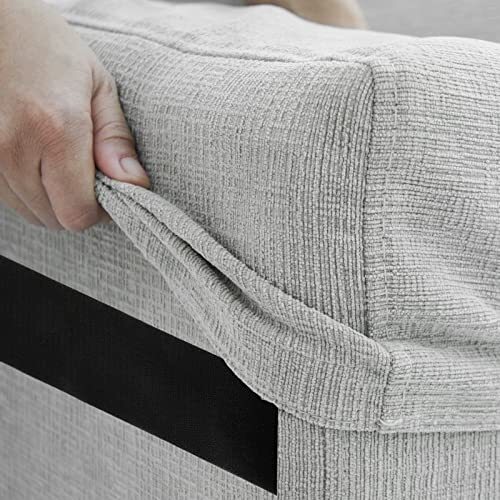 4 Inch Width 9 FT Length Hook and Loop Tape Self-Adhesive Strips Set with Sticky