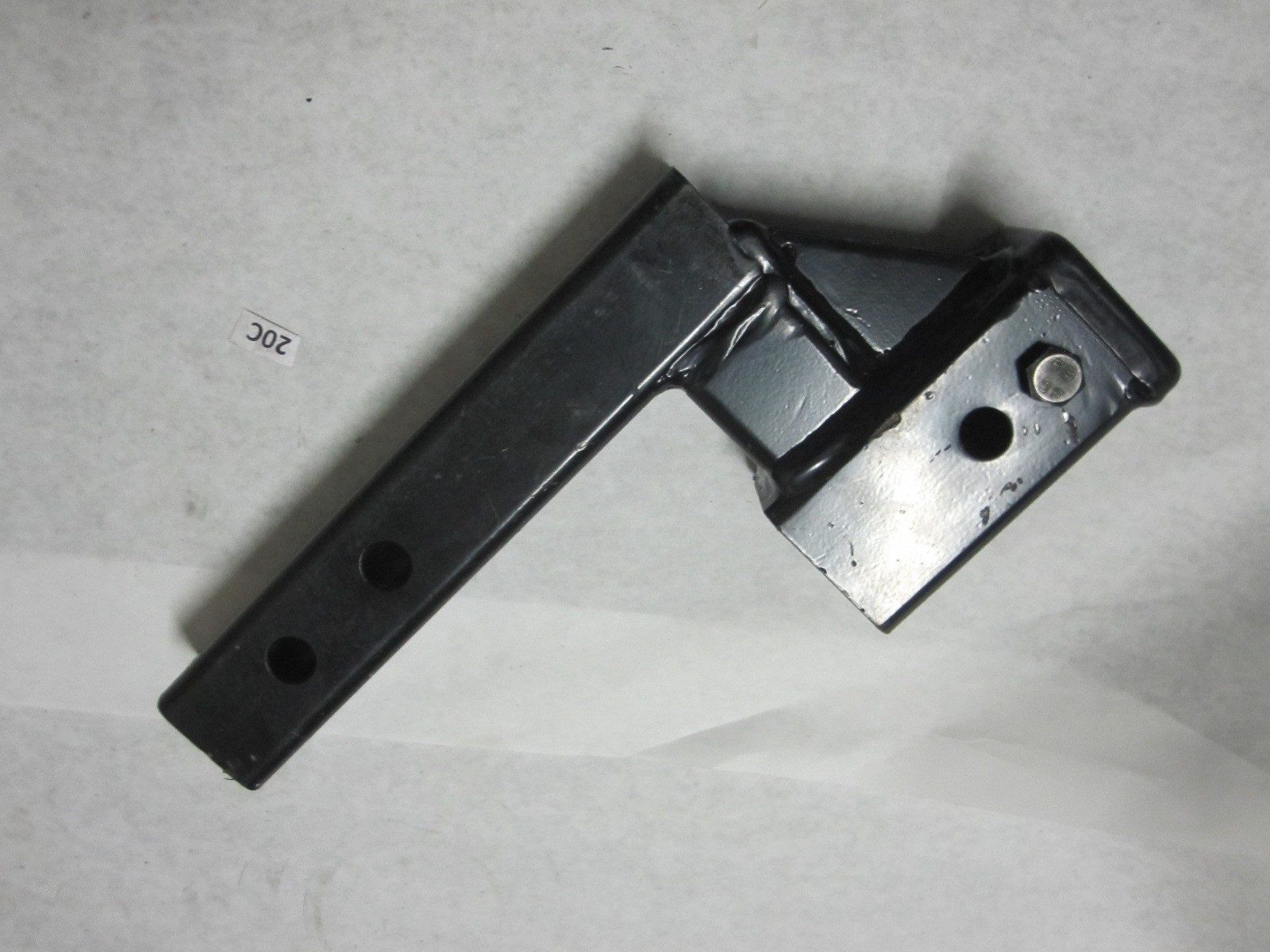 84122 SOLID Receiver 2 Hitch Extender with 4" Drop/Rise 9" Extension Hitch Riser