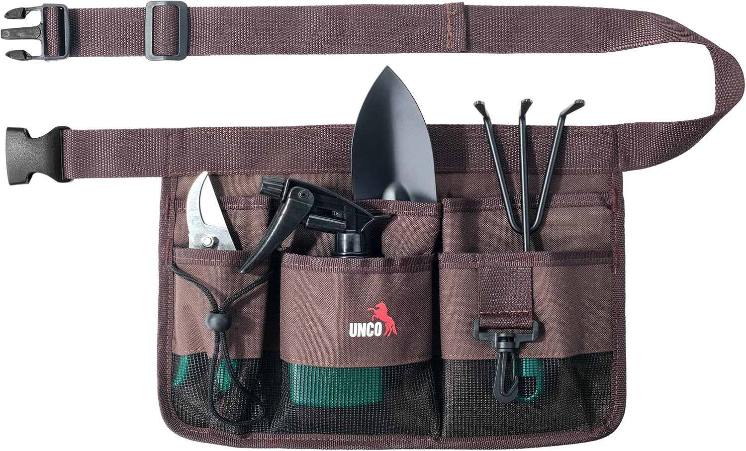 - Gardening Belt, Garden Tool Belts for Men, Waist Apron with Pockets, Construct
