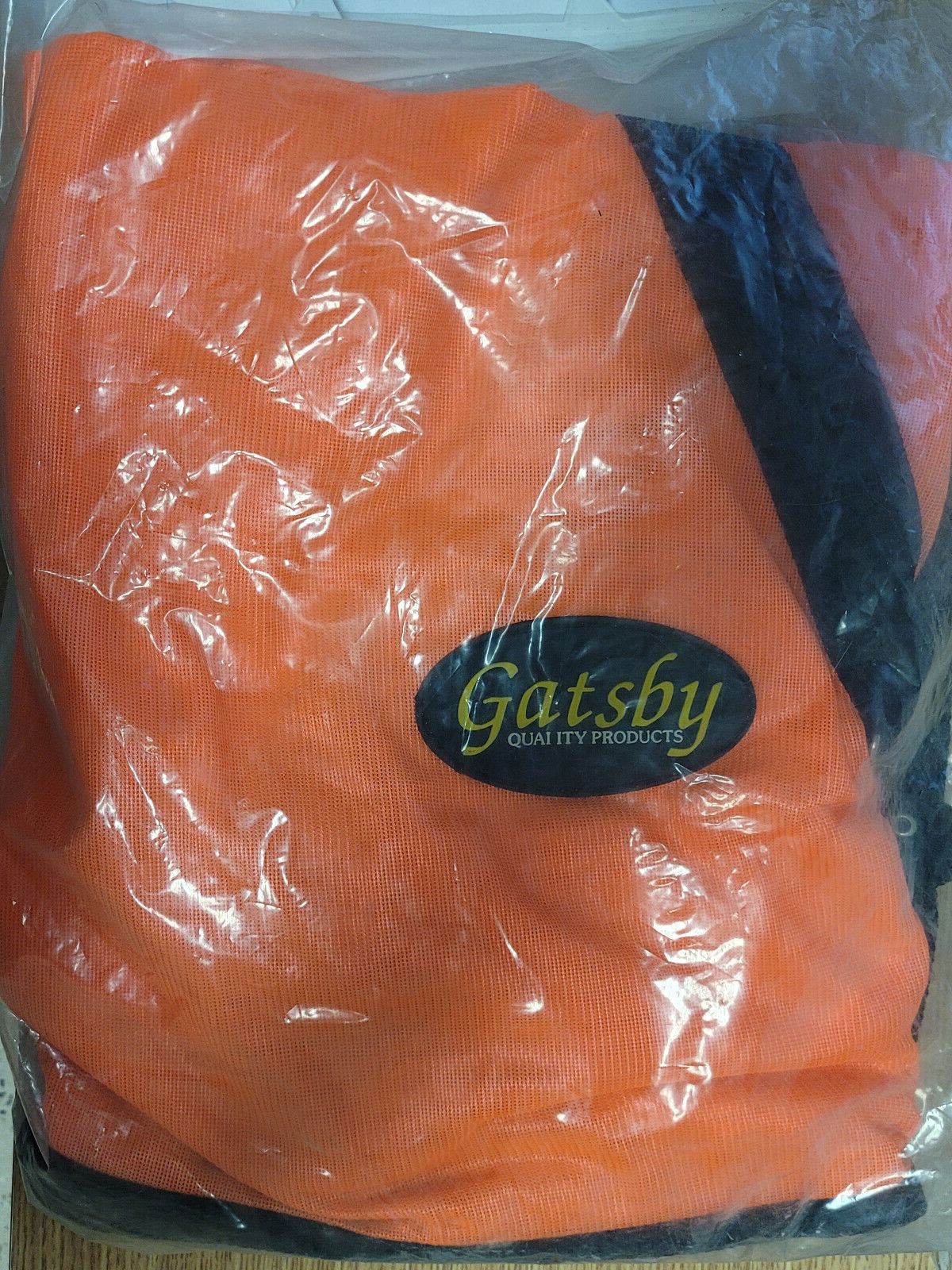 HORSE FLY SHEET 76" SAFETY MESH ORANGE