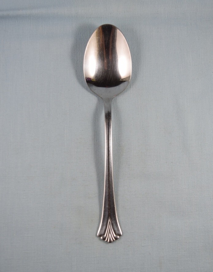 Pfaltzgraff Stainless 18/0 China ASHCROFT 1 Serving Spoon 8 1/4"