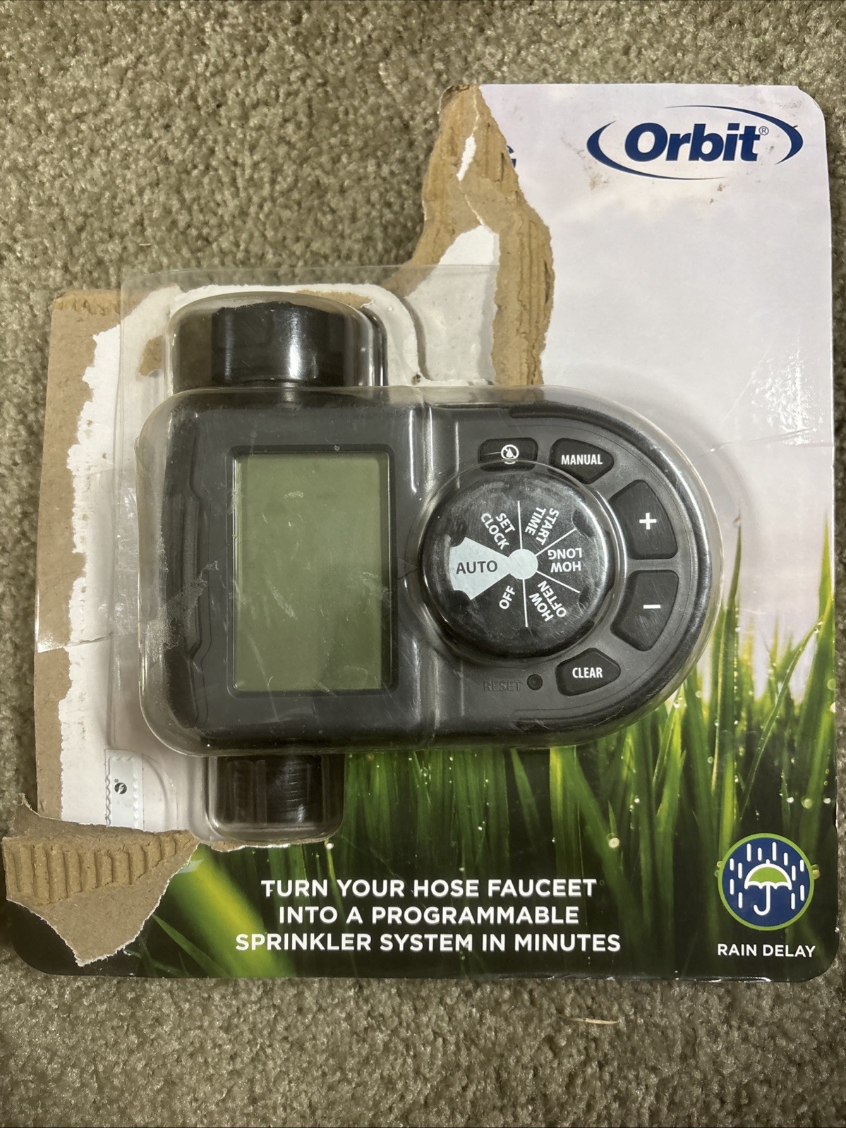 Orbit 56619 1-Outlet Hose Faucet Timer