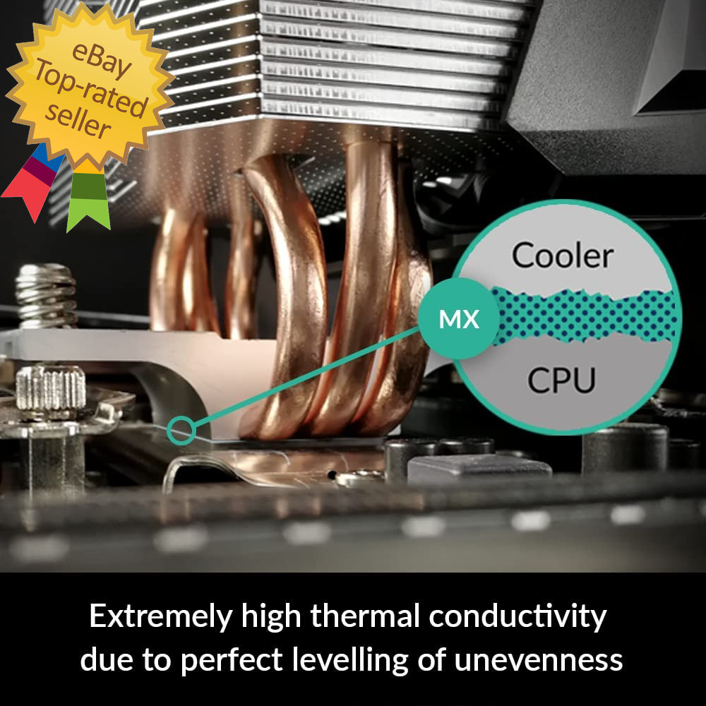 MX-4 (4 G) - Premium Performance Thermal Paste for All Processors (CPU, GPU - PC