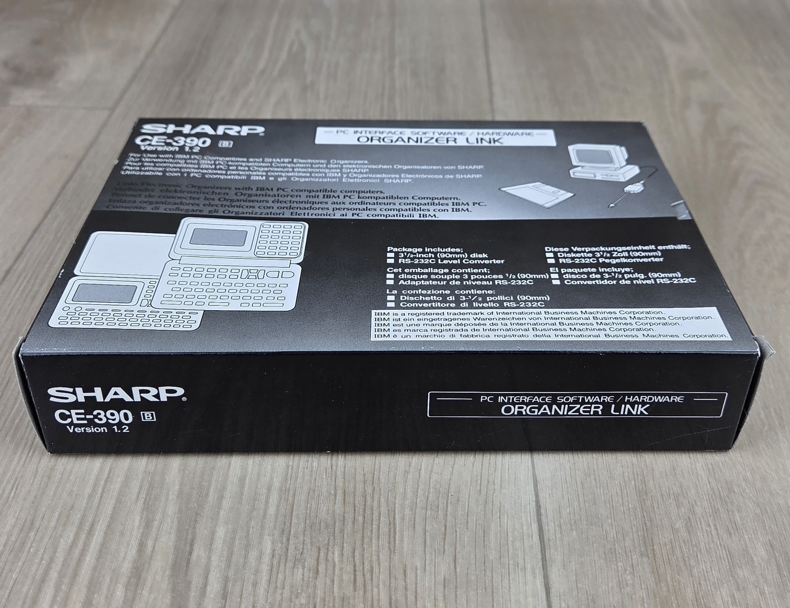 VTG Sharp Electronic Organizer Link CE-390 PC Interface Software for IBM & SHARP