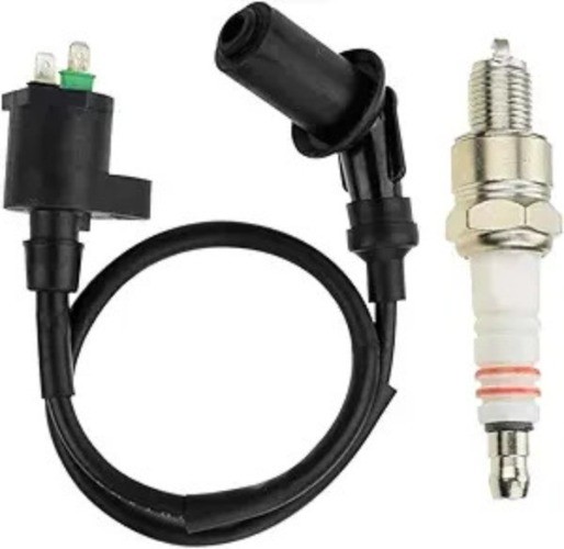 High Performance Racing Ignition Coil and Spark Plug Set for 50cc 125cc 150cc Mo