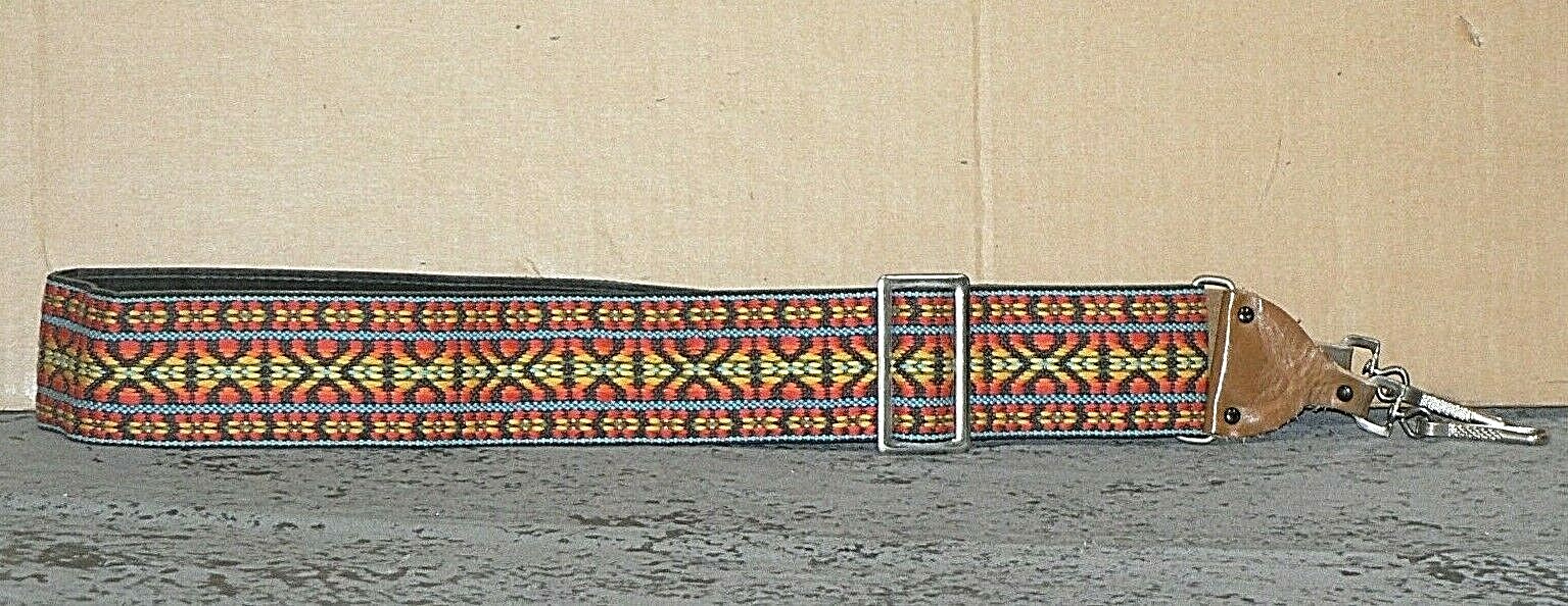 1970's Bobby Lee Fire Colored Hippie Strap A4526
