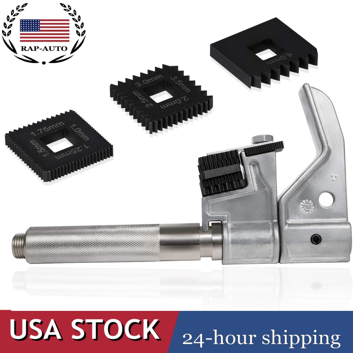 7402 Universal Outside Thread Chaser Thread Repair Tool & 202817 Metric Die Set