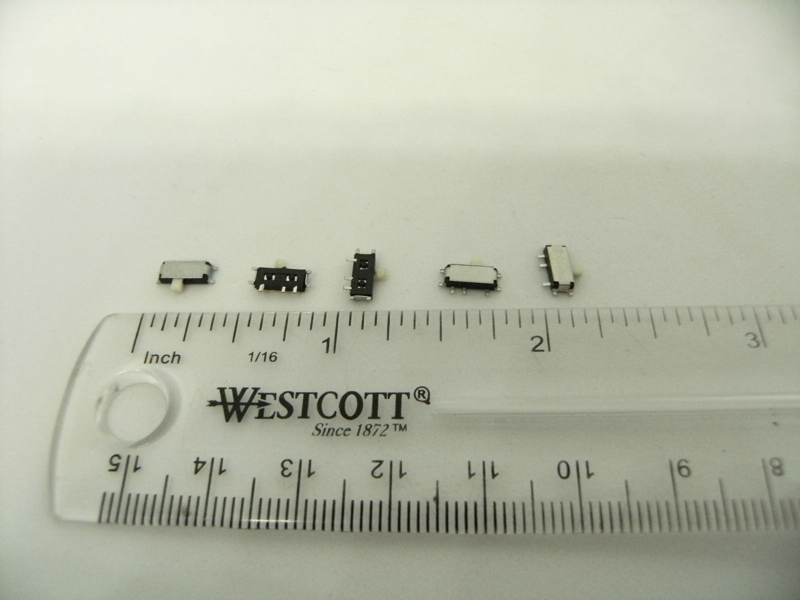 5x Pack Lot Small Micro Nano Mini Slide Slider Toggle Switch On Off Power Button