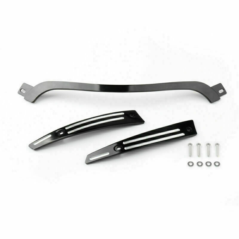 Black CNC Cut Billet Windshield Trim Fits FLTRX FLTR Road Glide 2014-2017 2016