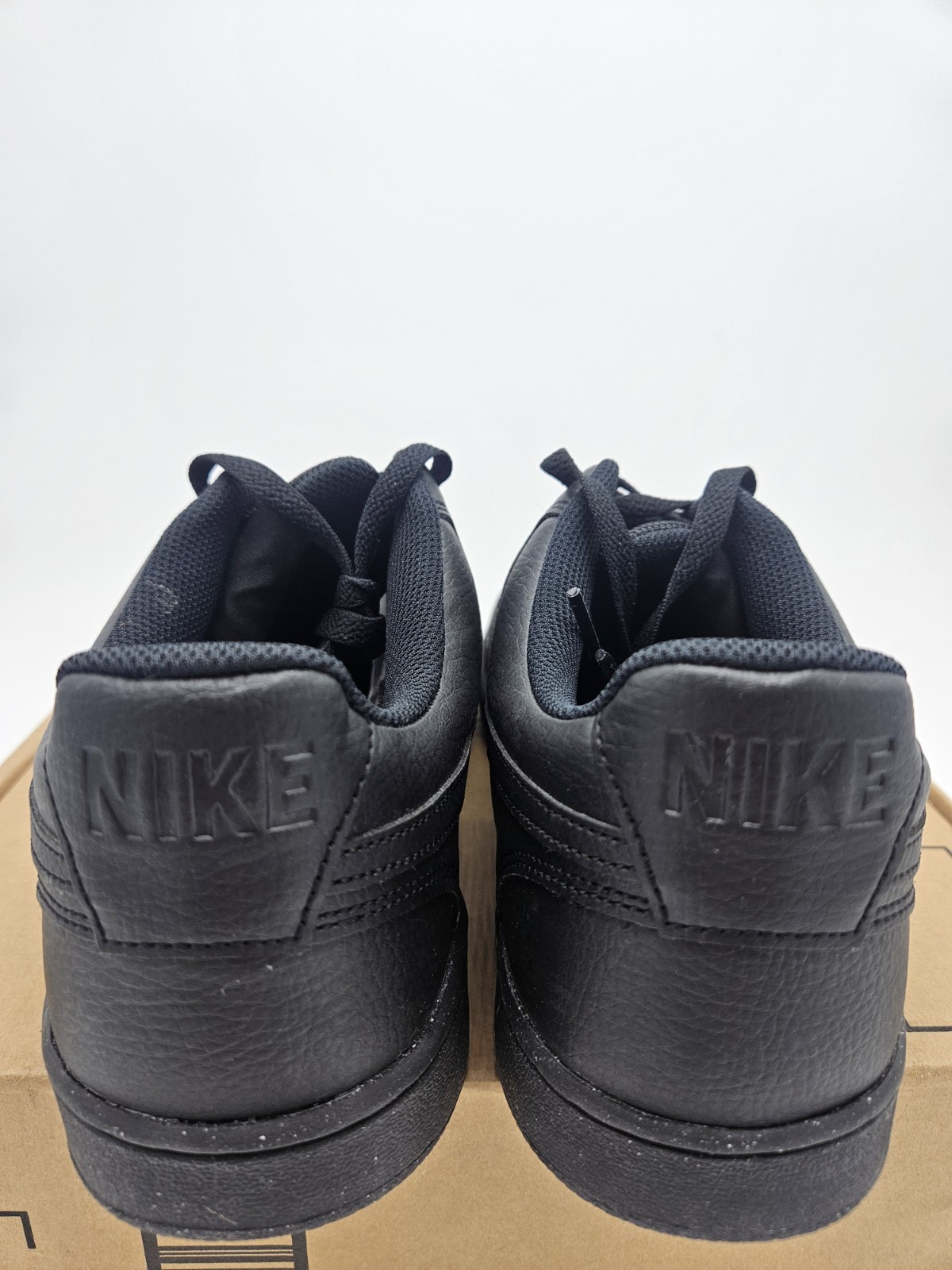 Size 12 - Nike Court Vision Low Triple Black