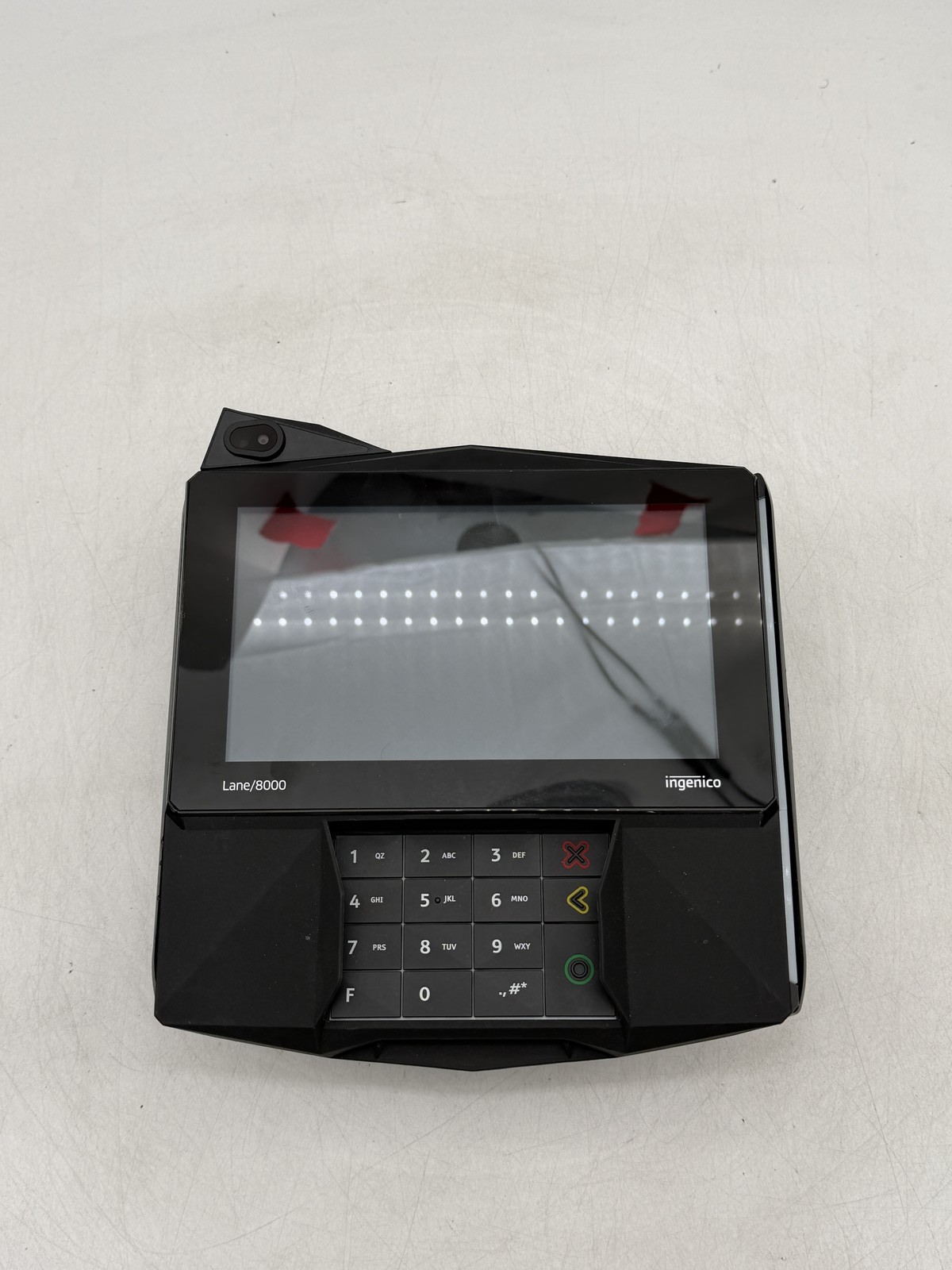 Ingenico Lane 8000 Credit Card Terminal LAN800-USSCN30A - UNTESTED