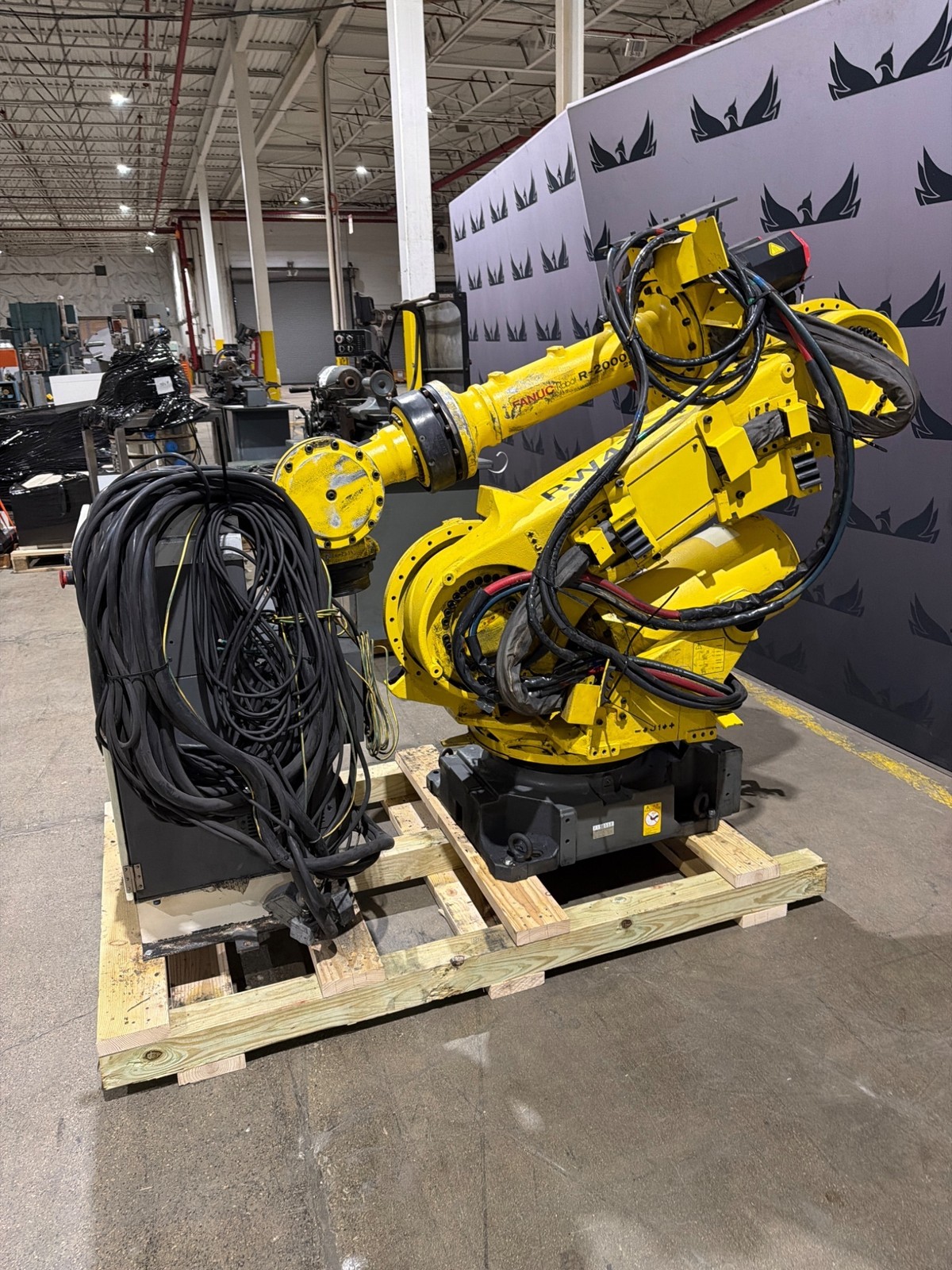 FANUC R-2000iB/210F Complete w/ R-30iB Controls USED