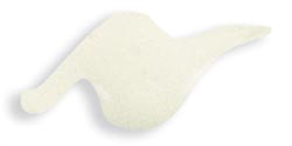 Scribbles 3D Fabric Paint 1oz-Shiny - Winter White
